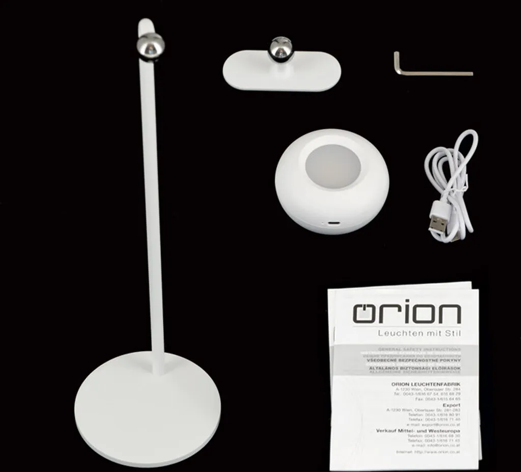 Lampe LED personnalisable à intensité variable et batterie rechargeable - 4