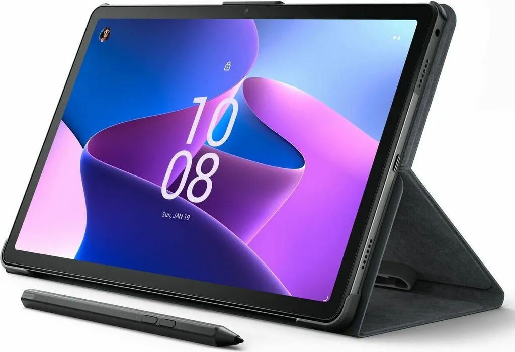 Lenovo Tab M10 Plus Gen 3 128Go 2K avec Stylet et Étui - Haute Résolution