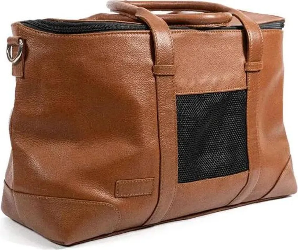 Sac Gloria RAABTA Marron avec Aération Optimale pour Petits Animaux 42cm