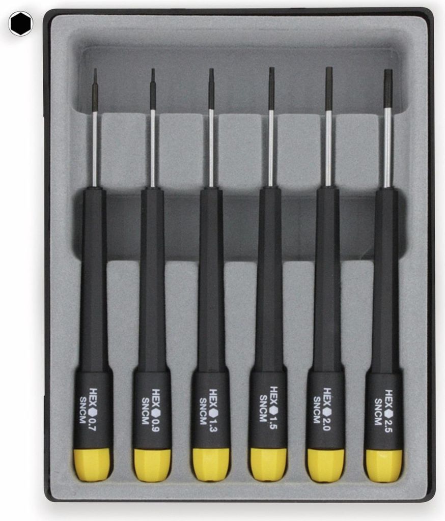 Donau Elektronik Electrical & precision engineering Screwdriver set 6-piece Allen