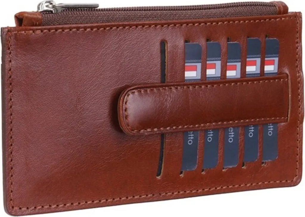 Portefeuille compact anti-piratage RFID avec compartiment billets - 3