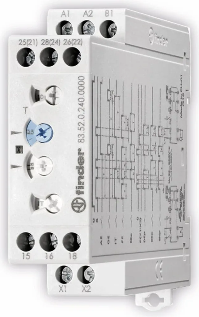 Finder 83.52.0.240.0000 in Stock | Temporizzatore 24-240V 12A
