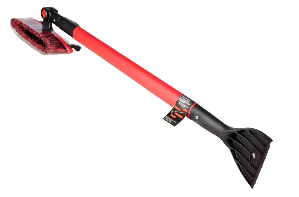 Spazzola Neve Telescopica WALSER 132cm con Raschietto Ghiaccio Professionale