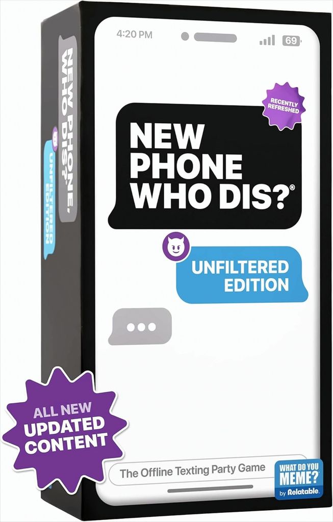 QU'EST-CE QUE VOUS MIMEZ ? New Phone, Who Dis ? - Jeu de Image du produit 