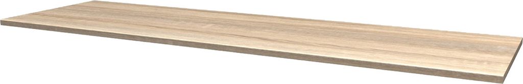 Arbeitsplatte - 150 x 60 x 3,8 cm - Sonoma Eiche – Produktbild 
