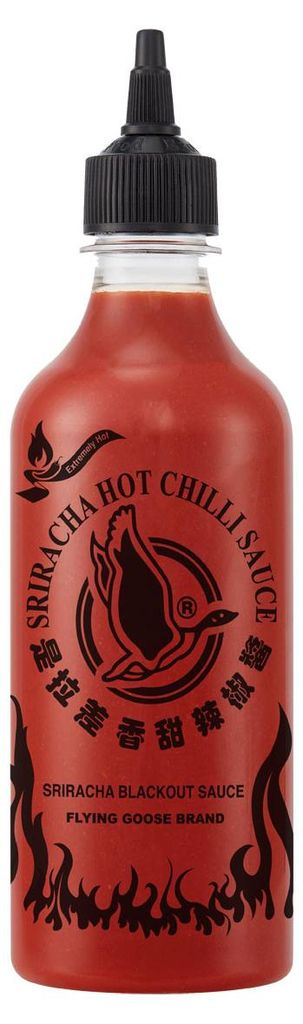 Flying Goose Sriracha Blackout extra scharfe Chilisauce Obrázek produktu 