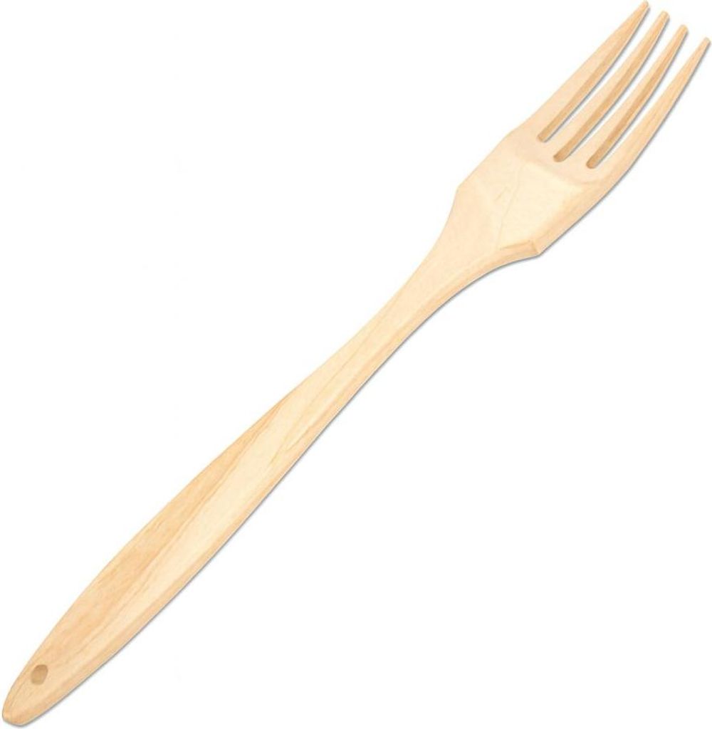 Birkenholzgabel 23 cm – umweltfreundliche, biologisch abbaubare Gabel