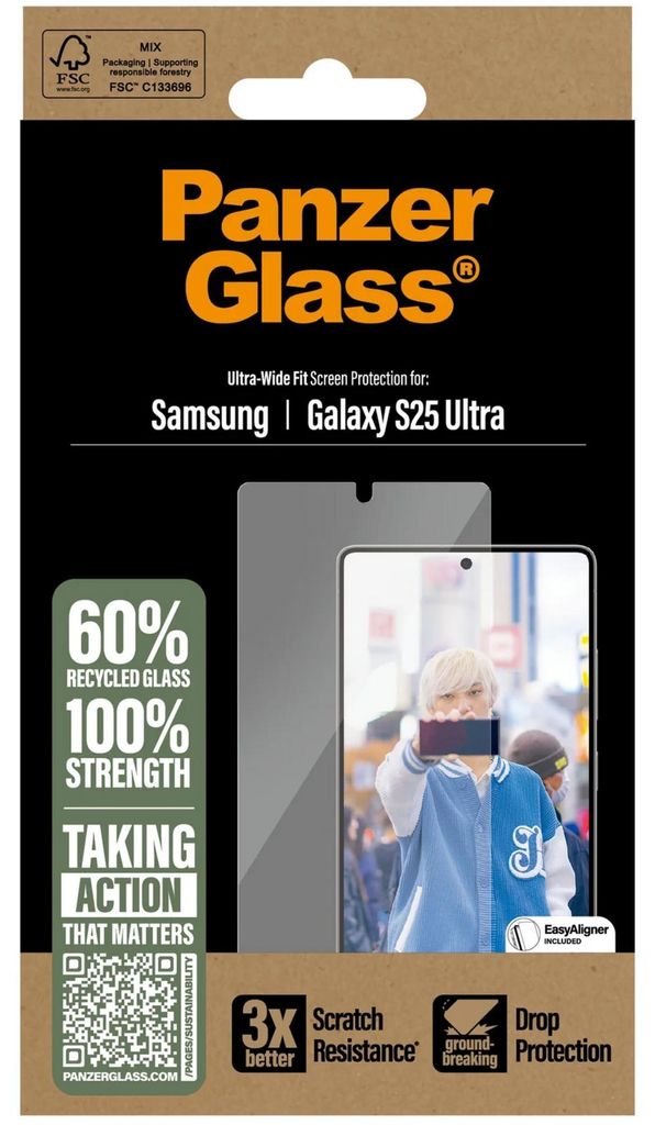 PanzerGlass ® Displayschutz Samsung Galaxy S25 Ultra | Produktbild 