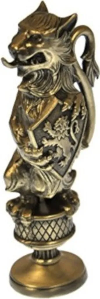 Tampon de cire Harry Potter en bronze de 10 cm gravure Gryffondor