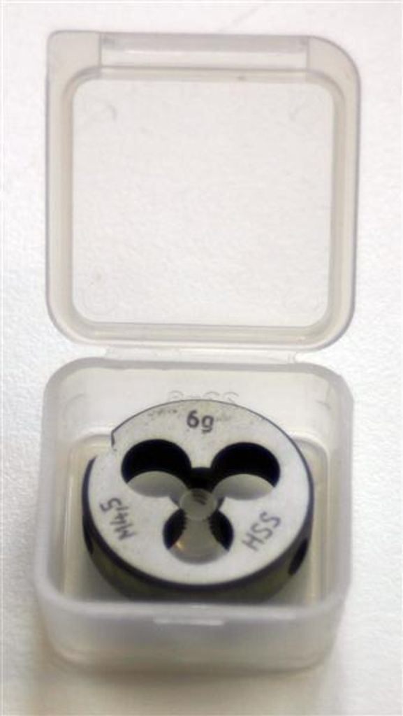 Schneideisen M4,5x0,75 Tol. 6g Rechts Gewinde HSS DIN 223 Produktbild 