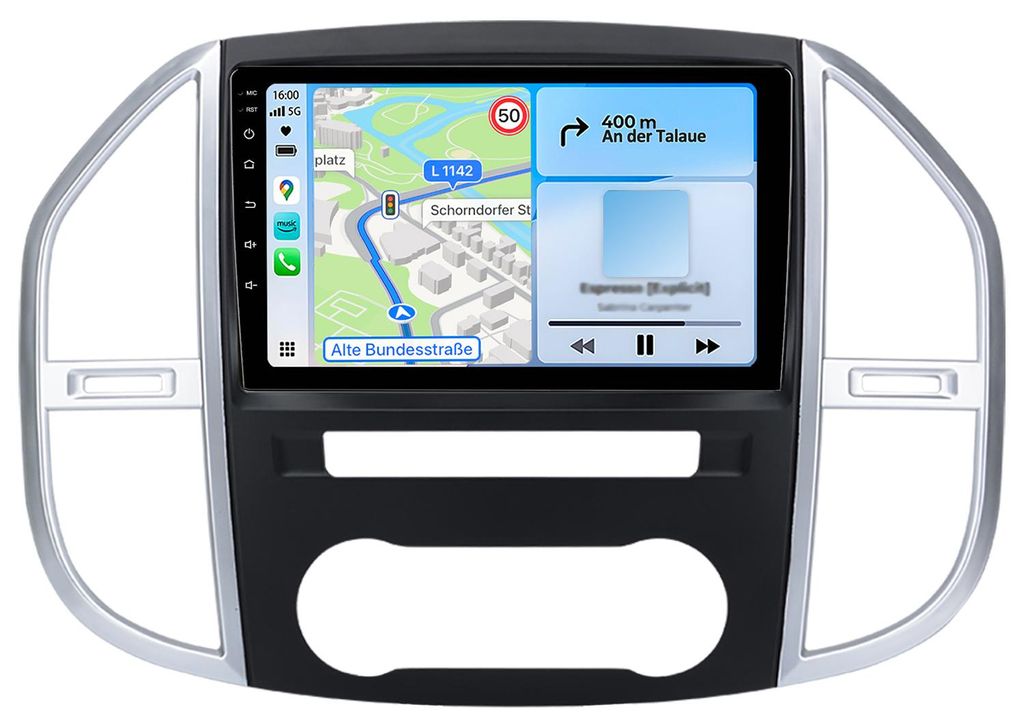 10-calowe radio samochodowe 6+128GB Android dla Mercedes Zdjęcie produktu 