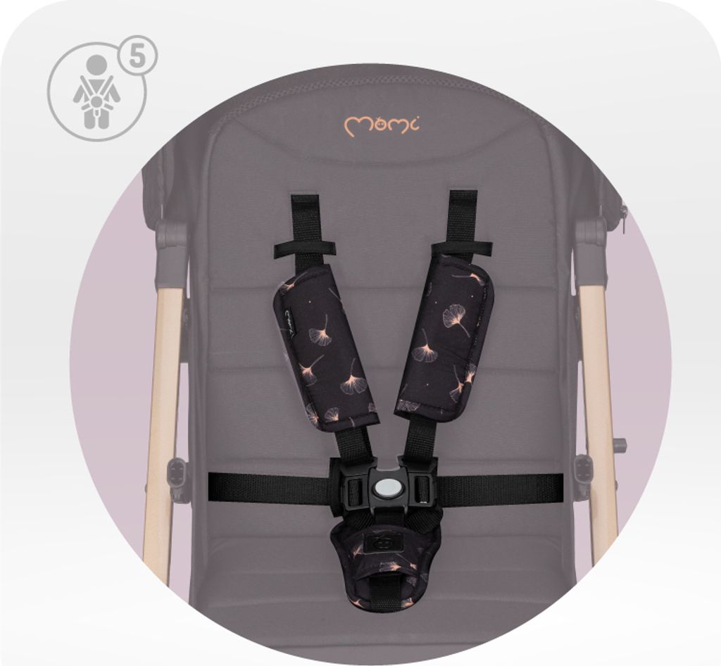 MoMi ESTELLE PLUS LIGHT Kinderwagen Buggy bis zu 22 kg - Produktbild 5