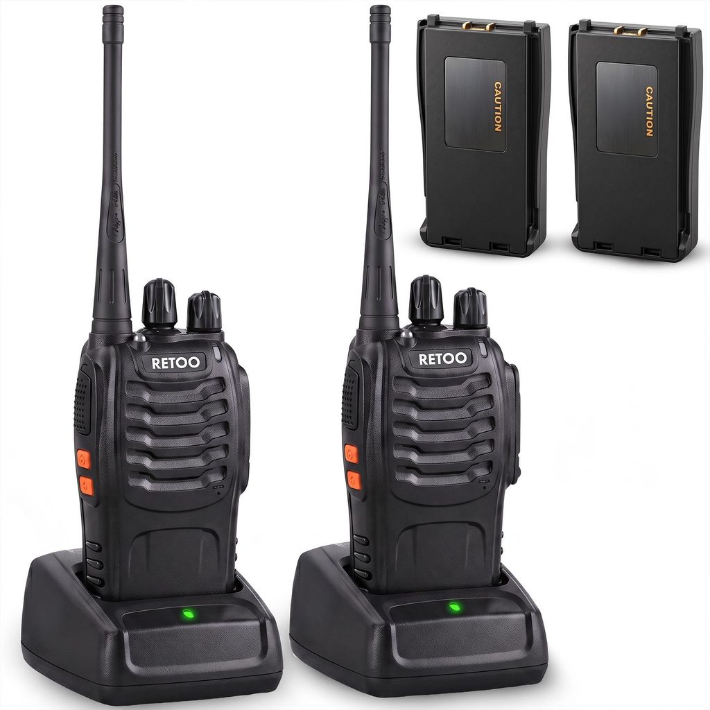 Lot de 2 talkies-walkies, appareils de communication Image du produit 