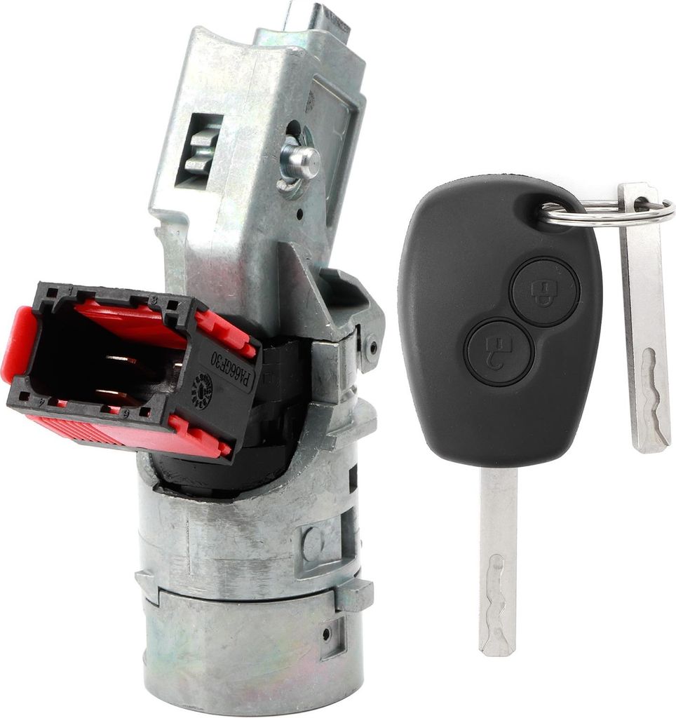 Zündschloss Barrel Starter -Switch mit Key 7701208408 Passform für Renault Trafic/Master/Kangoo