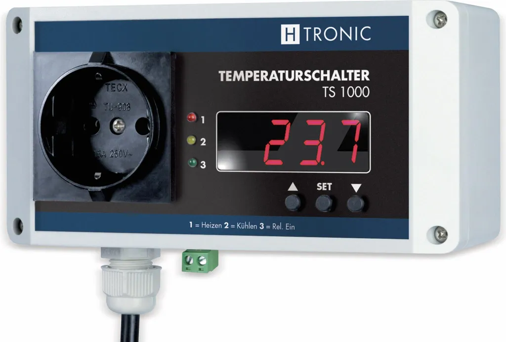 Thermostat Numérique de Précision 3000W pour Chauffage et Froid