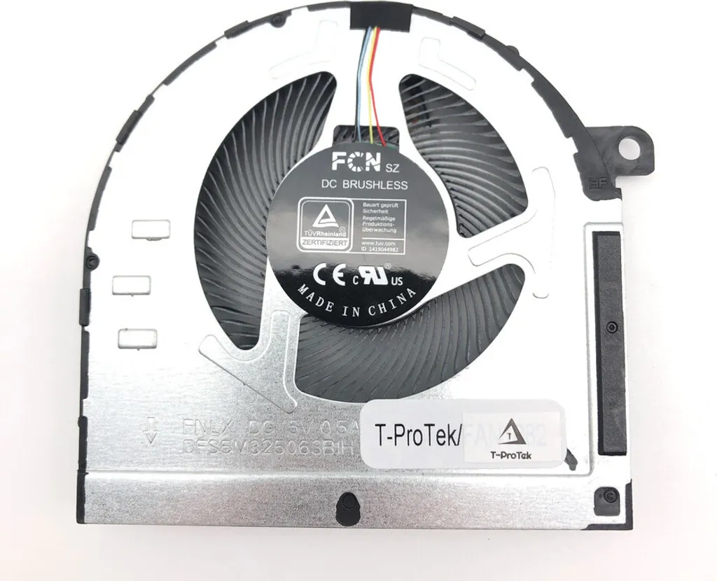 Ricambio Ventola GPU Lenovo Gaming 3-15ACH6 82K2006MGE 4-Pin 5V