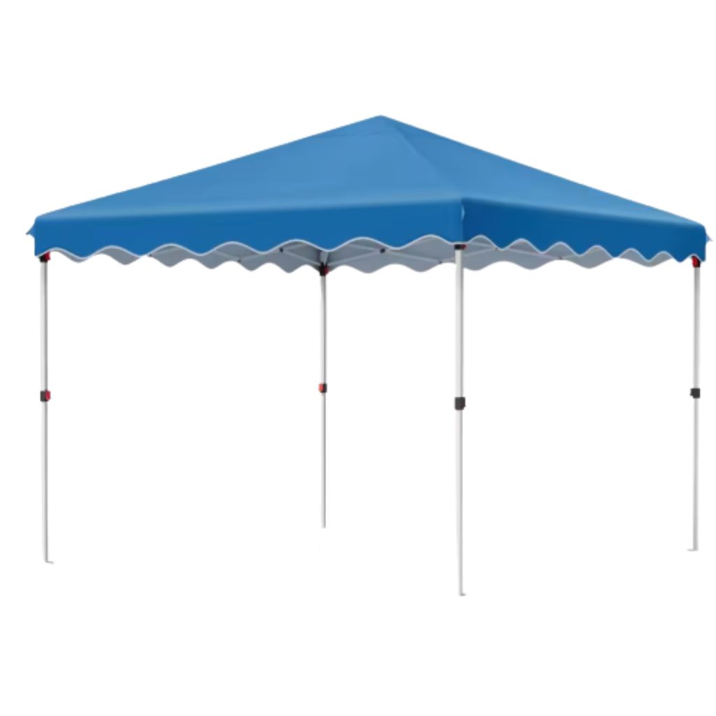 Pavillon - Pergola - Gartenpavillon - Partyzelt - Strandzelt - Für Terrasse, Feier und Garten - 3x3m - Blau