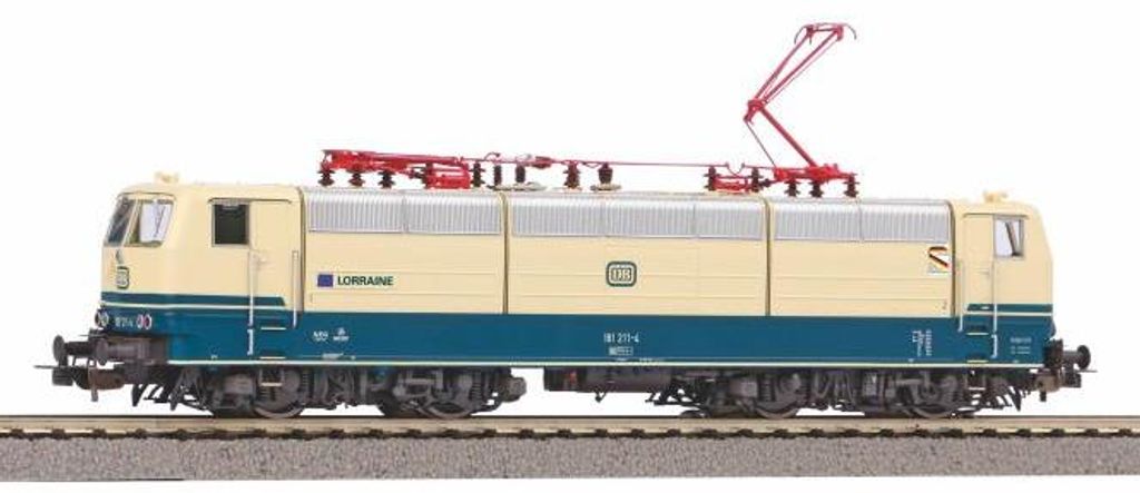 PIKO 51354 H0 E-Lok BR 181.2 Lorraine der DB Wechselstromversion