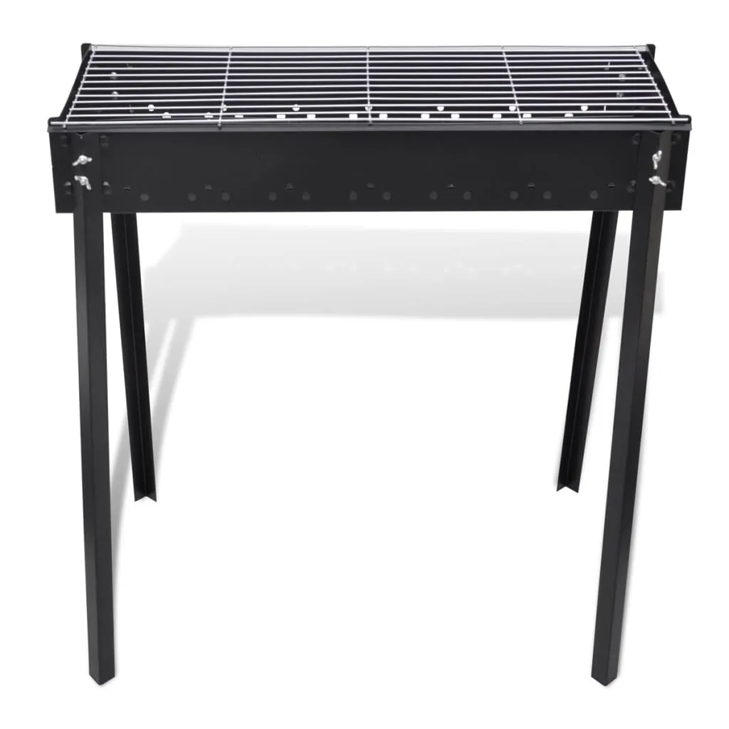 Barbecue à charbon compact colonne pour terrasse et petits jardins