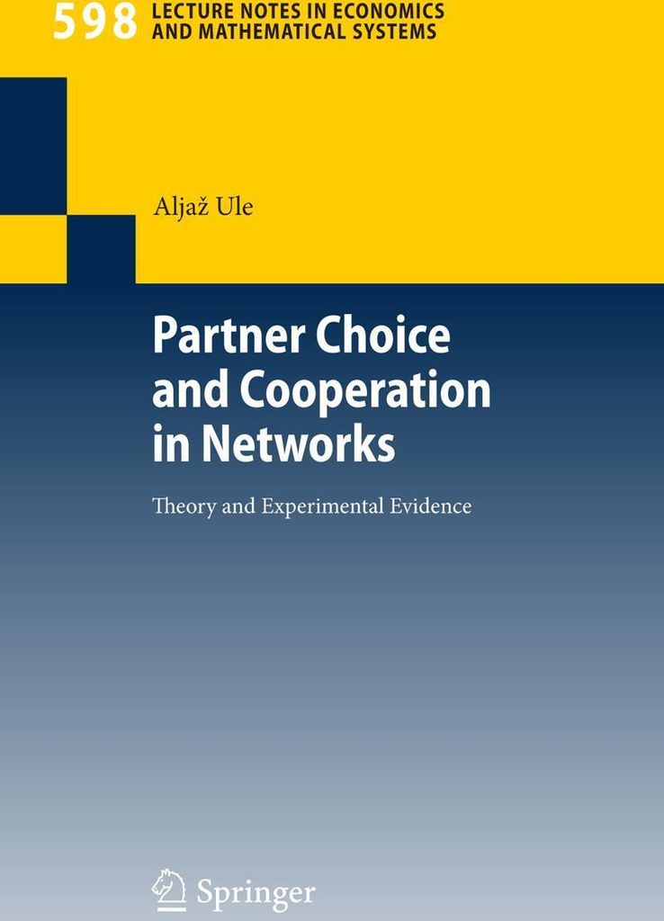 Partner Choice and Cooperation in Networks