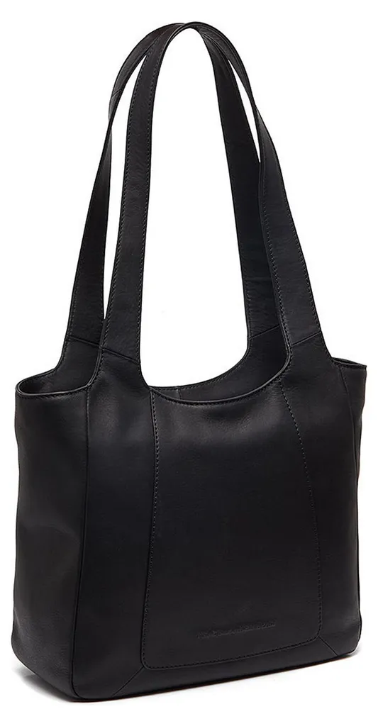 Petit sac porté épaule Tofino noir : compagnon de voyage et ville en cuir