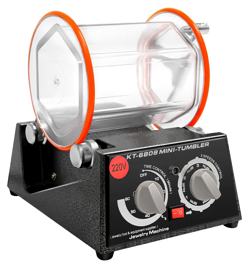 Machine à polir les bijoux 60W compacte - Polisseuse rotative 5 vitesses