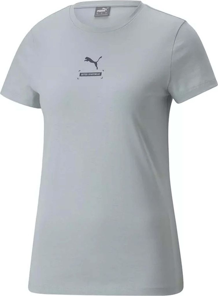 Puma T-shirt 670040-80 in Grey color size x-small