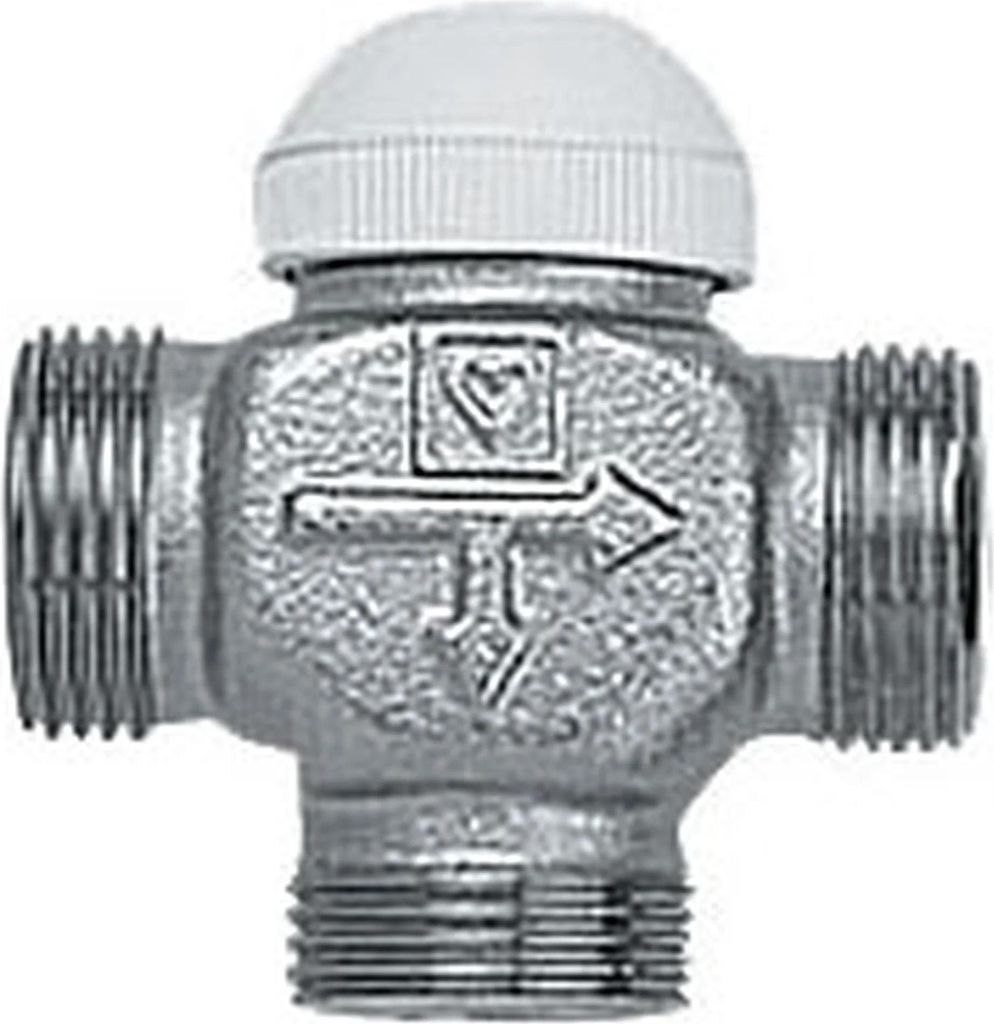 Herz Calis-TS-Dreiwegeventil 7761(02) 3/4 Zoll flachd., 1 Image du produit 