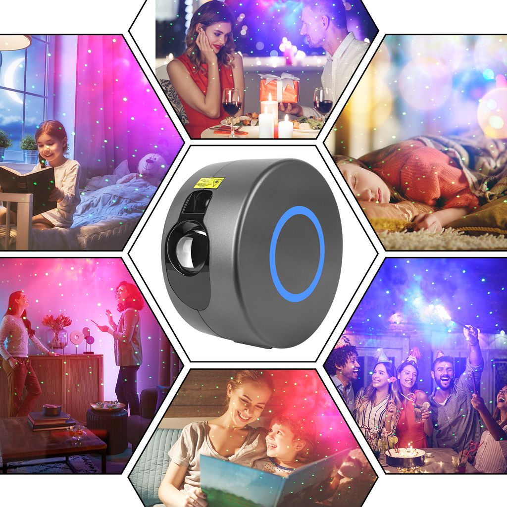 Aurora projektor - Hviezdny projektor - Galaxy projektor - Obrázok produktu 9