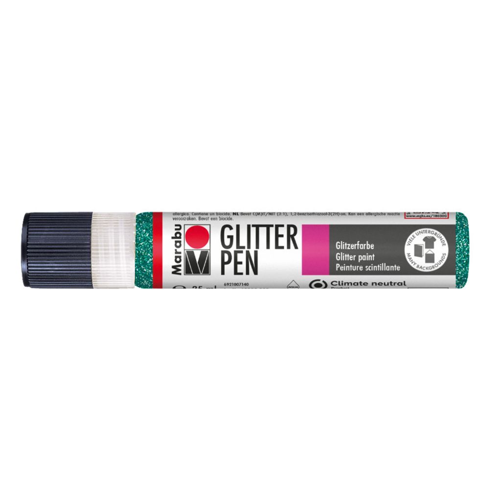 Marabu Effektfarbe "Glitter-Liner" glitter-petrol 25 ml