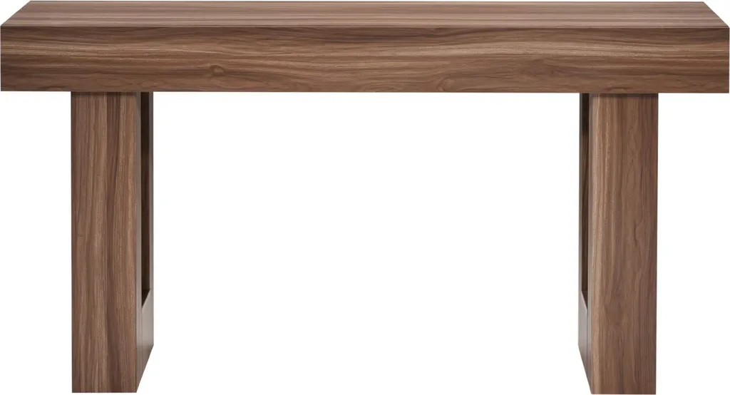 SucceBuy Table de Salon 160x35x85 cm en Bois Brun pour Entrée et Foyer