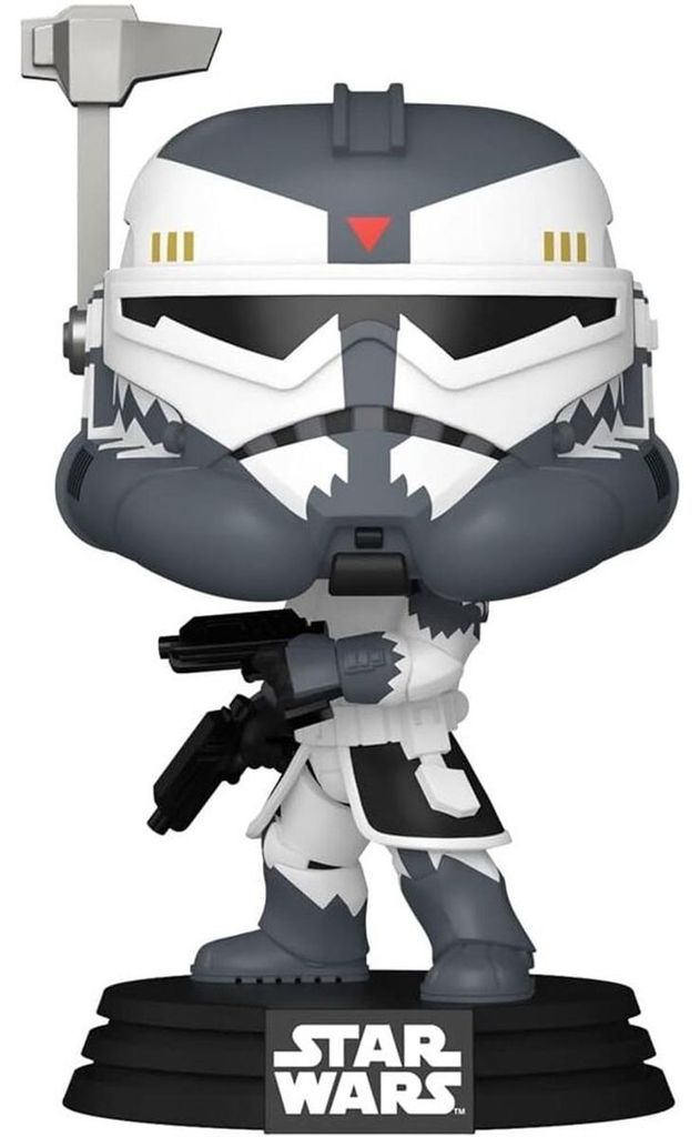 Funko Pop! Star Wars: The Clone Wars - Commandanten Wolffe Productafbeelding 