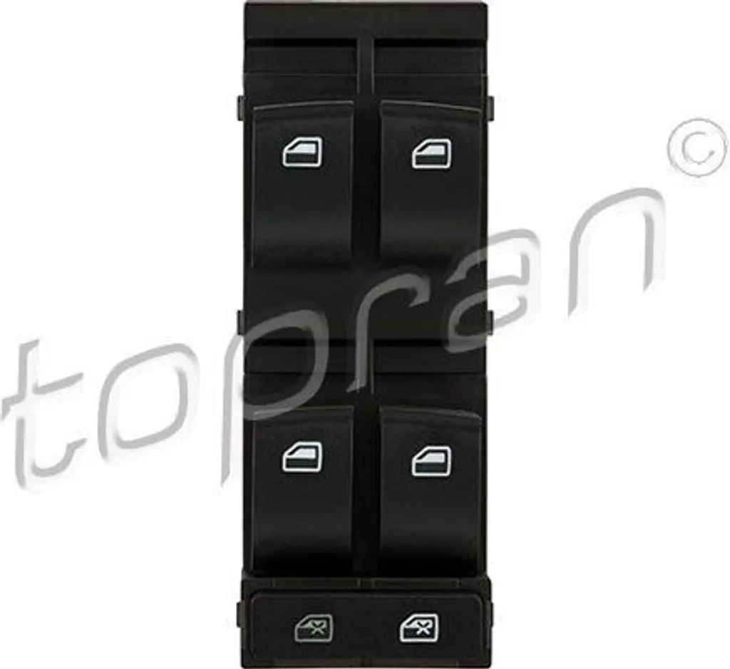 Commande de Vitre Avant pour Audi A3 et A6 - Bouton de Remplacement OE