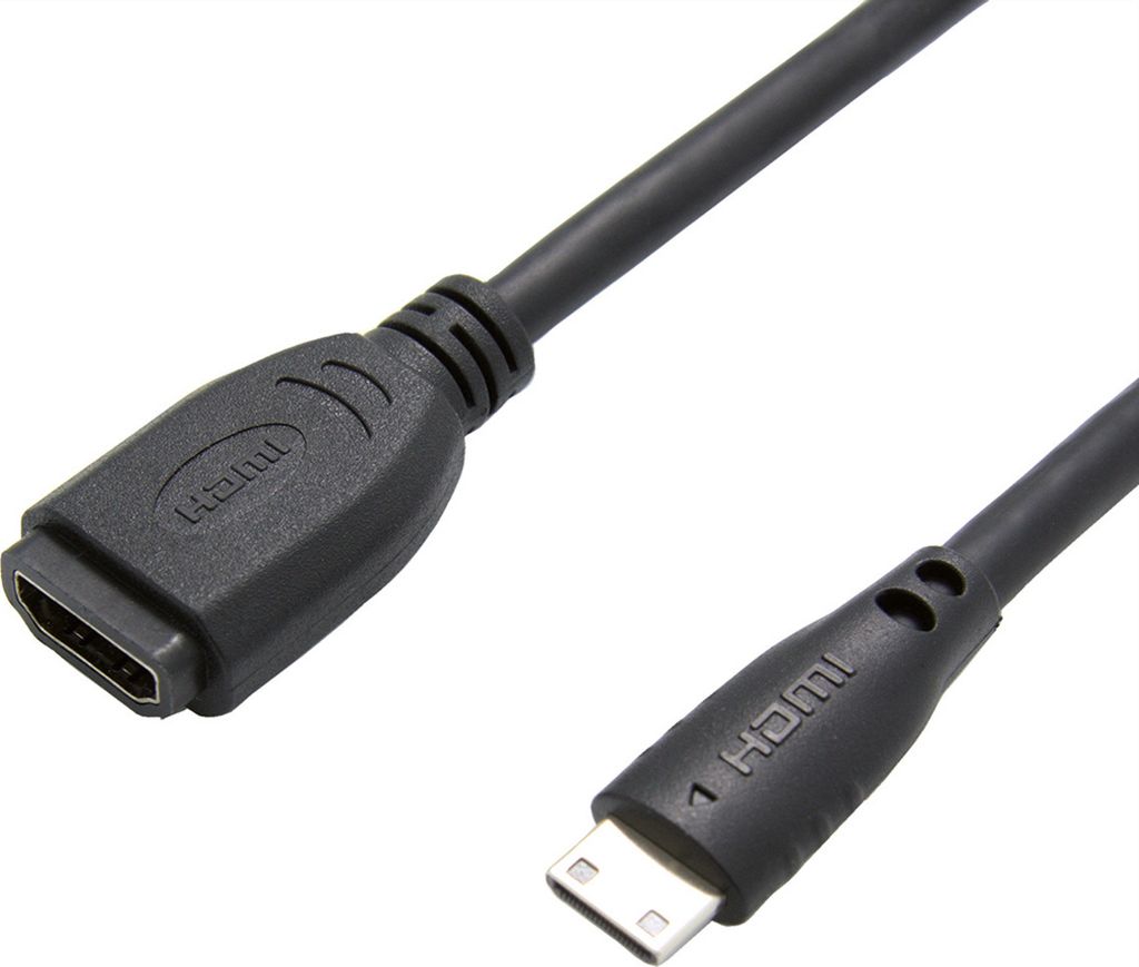 VALUE HDMI Adapterkabel HDMI - HDMI Mini, BU/ST