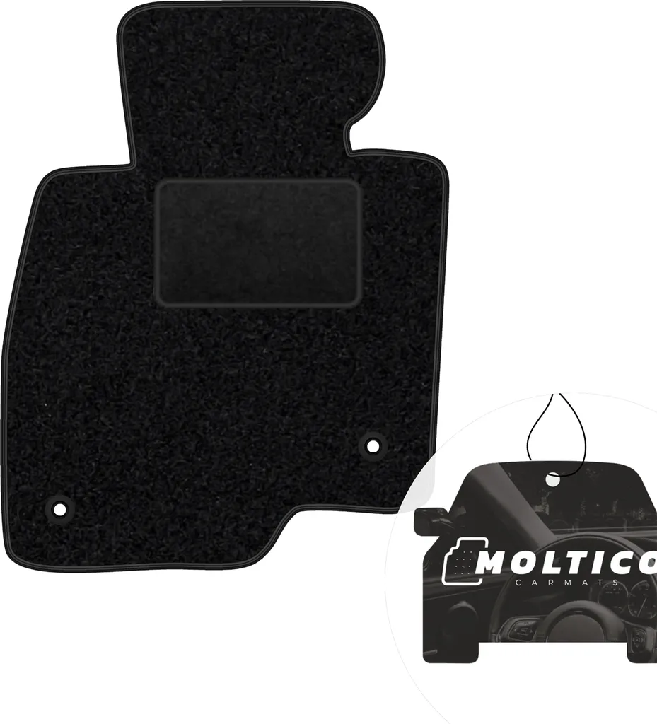 Tappetino Auto Mazda 6 GJ 2013+ Velours Nero - Ricambio Singolo moto-MOLTICO