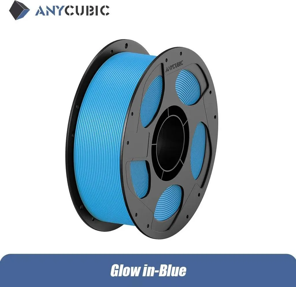 Filament PLA Bleu Lumineux 1,75 mm - Idéal Grandes Impressions 3D 3kg