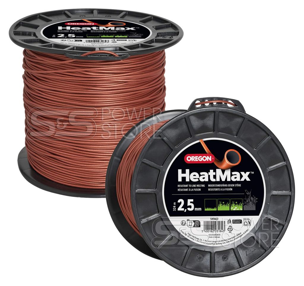 Oregon Profi Mähfaden Techni 280° HeatMax 2,5 mm x 324 m Produktbild 