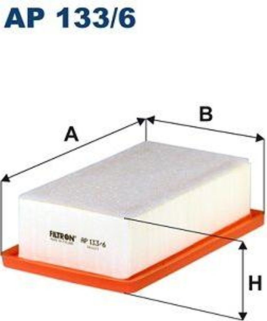FILTRON AP 133/6 Luftfilter OE 2810900901 kompatibel mit Fortwo, Forfour, Twingo