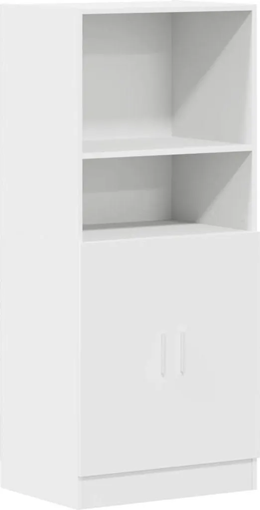 vidaXL Armoire de Cuisine Blanche 57x41,5x131,5 cm en Bois Composite