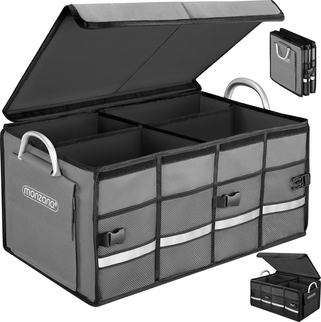 Monzana Organizer Bagagliaio Auto 68L Borsa Portaoggetti Immagine del prodotto 
