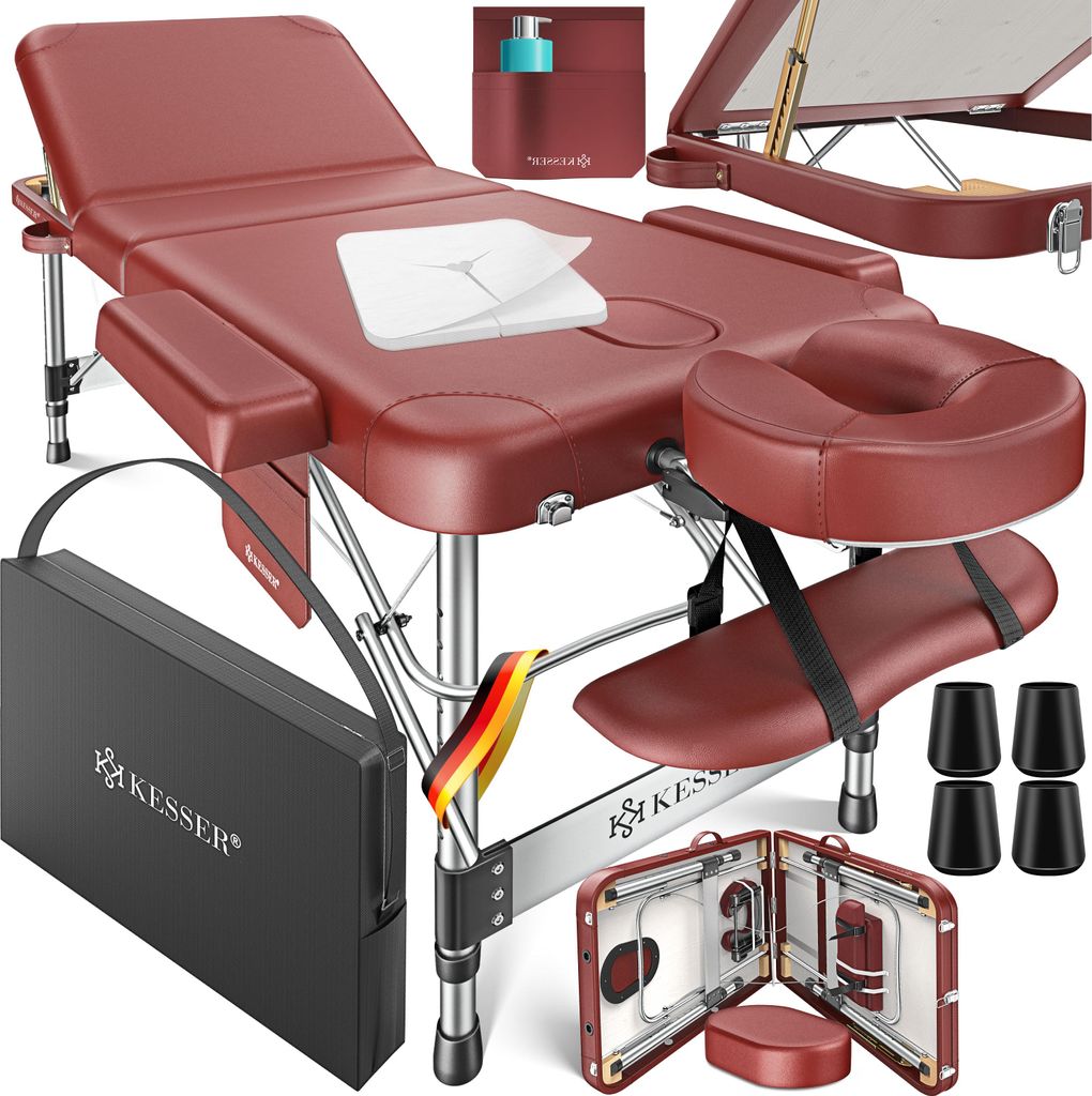 KESSER® Mobile Massageliege klappbar & höhenverstellbar 3 Produktbild 