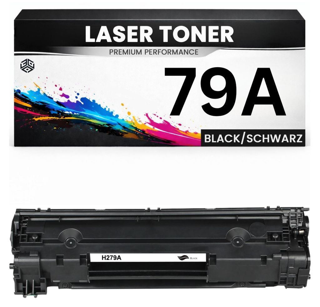 Toner 79A für HP kompatibel Schwarz CF279A wie Original Produktbild 