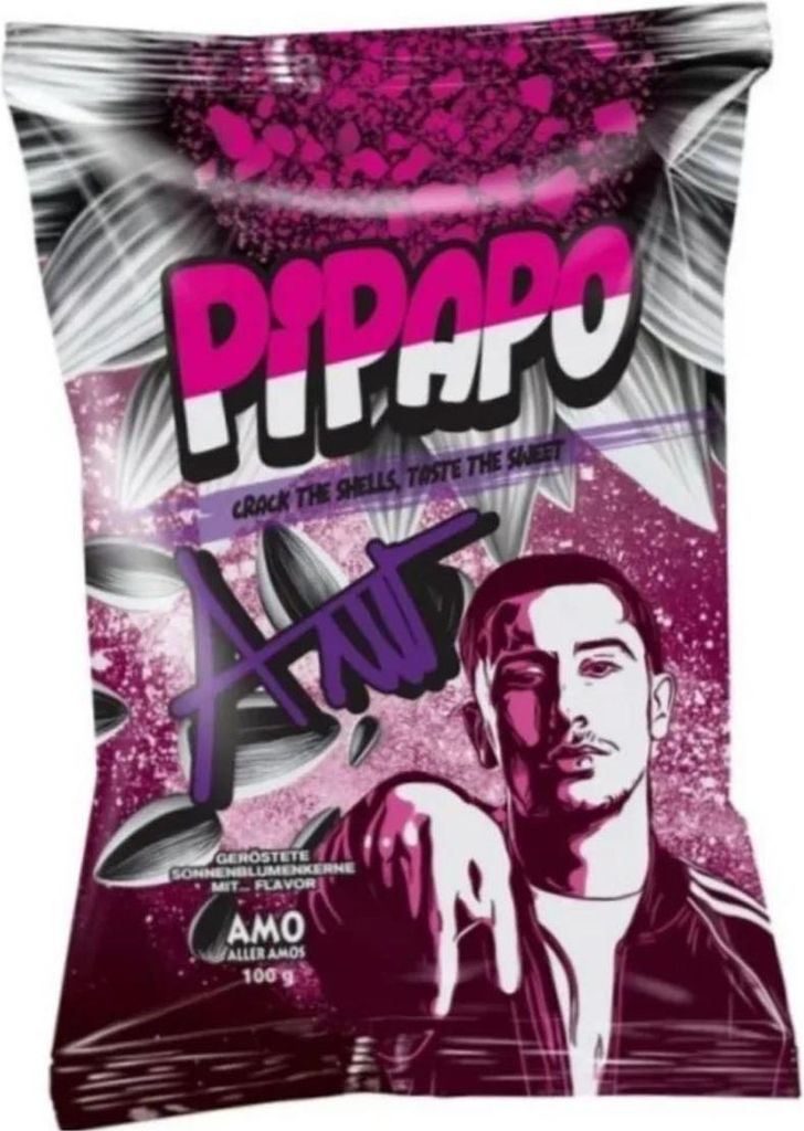 Pipapo AMO – słodki prażony popcorn z nasion słonecznika Zdjęcie produktu 
