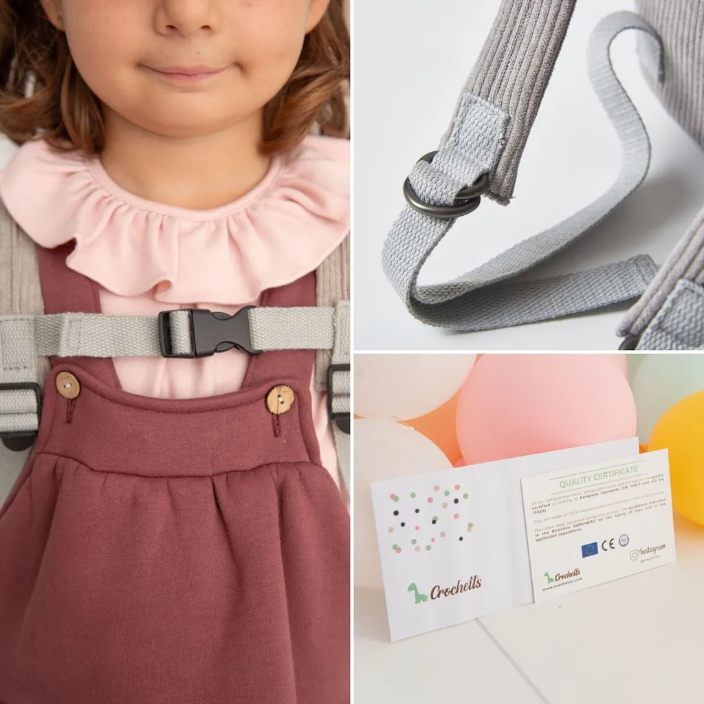 Sac à dos enfant Éléphant : fini les irritations avec le coton
