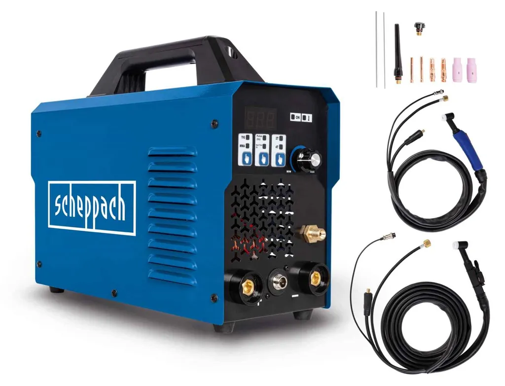 Scheppach TIG1000-Multi Poste à souder Inverter 160A avec Écran LCD - 14