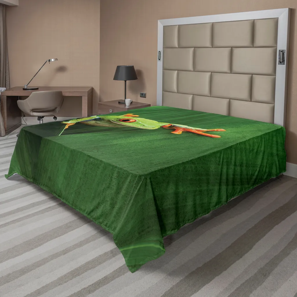 ABAKUHAUS Esplorare Lenzuolo con Angoli, Conifera Sketch, Comodo e