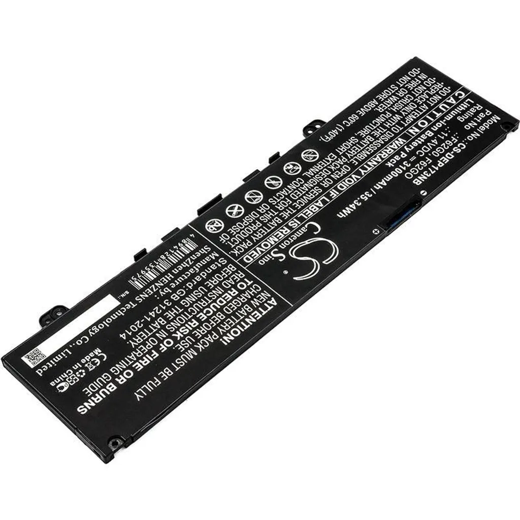 Batterie Dell Inspiron 13 et Vostro 13 - Li-Ion 3100mAh Haute Qualité - 2