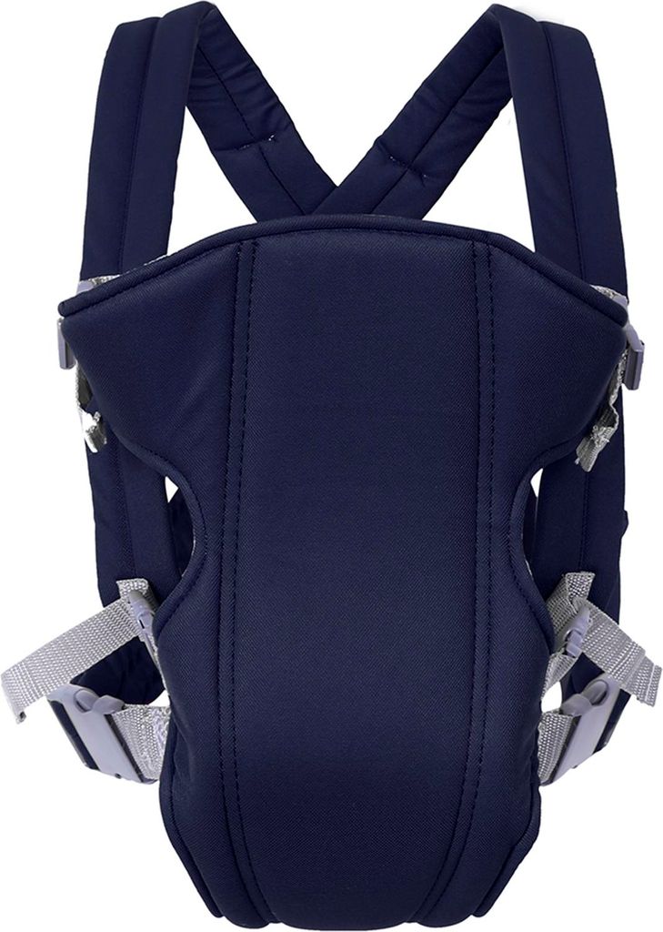 1pc Neugeborene Kinderbabyträger Rucksack atmungsaktivem vorderen Rückentraging Wrap Sling (Marineblau)