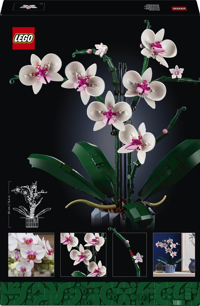 LEGO Botanicals Orchidea, Stavebnica, 18 rok / roky, Plast, Obrázok produktu 