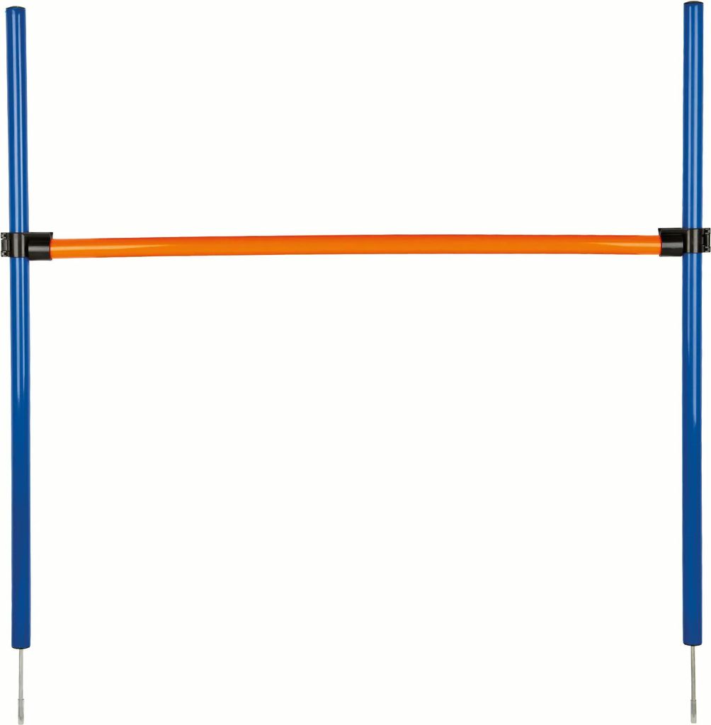 Agility-Hürden-Set für Hunde, 12 Slalomstangen, Hürden Produktbild 